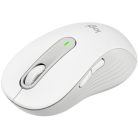 Logitech Egér - M650 Közepes (Vezeték nélküli, Bluetooth, Optikai, 2000 DPI, fehér)