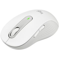   Logitech Egér - M650 Közepes (Vezeték nélküli, Bluetooth, Optikai, 2000 DPI, fehér)