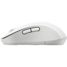 Logitech Egér - M650 Közepes (Vezeték nélküli, Bluetooth, Optikai, 2000 DPI, fehér)