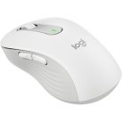 Logitech Egér - M650 Közepes (Vezeték nélküli, Bluetooth, Optikai, 2000 DPI, fehér)