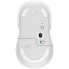 Logitech Egér - M650 Közepes (Vezeték nélküli, Bluetooth, Optikai, 2000 DPI, fehér)