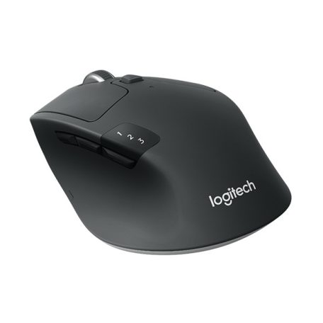 Logitech Egér - M720 Thriatlon (Vezeték nélküli, Bluetooth csatlakozás, 1000 DPI, 8 gomb, fekete)