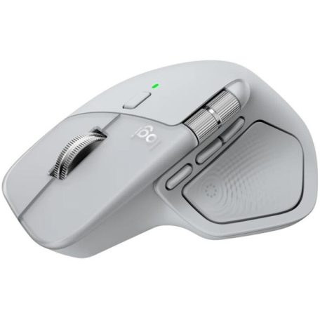 Logitech Egér - MX Master 4 Offwhite (Vezeték nélküli, USB, Lézer, 8000 dpi, Grafitszürke)