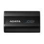   ADATA Külső SSD 1TB - SD810 (USB 3.2 Gen.2x2, R/W: 2000/2000 MB/s, IP68, Fekete)