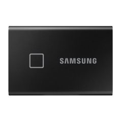   Samsung Külső SSD 2TB - MU-PC2T0K/WW (T7 Touch external, fekete, USB 3.2, 2TB)