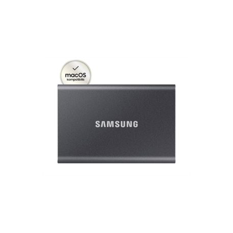 Samsung Külső SSD 4TB - MU-PC4T0T/WW (T7 external, szürke, USB 3.2, 4TB)