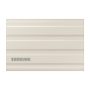   Samsung Külső SSD 2TB - MU-PE2T0K/EU (T7 Shield external, beige, USB 3.2, 2TB)