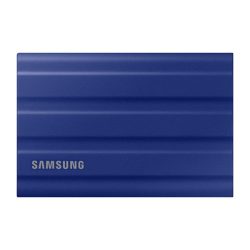 Samsung Külső SSD 2TB - MU-PE2T0R/EU (T7 Shield external, kék, USB 3.2, 2TB)