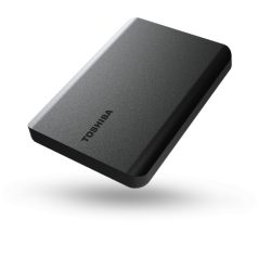   Toshiba Külső HDD 2.5" - 4TB Canvio Basics Fekete (USB3.0; ~5Gbps; NTFS/HFS+; matt)