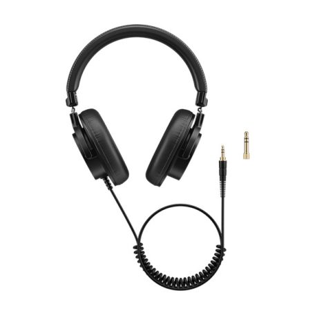 BOYA Fejhallgató - HP3 (3,5mm jack, 6,35mm adapterrel, fekete, 3m)