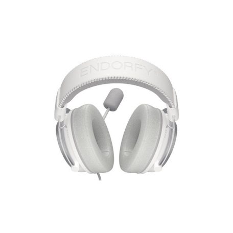 Endorfy Fejhallgató - VIRO Onyx (headset, multiplatform, mikrofon, 3,5mm jack, 53mm driver, 2,7m, fehér)