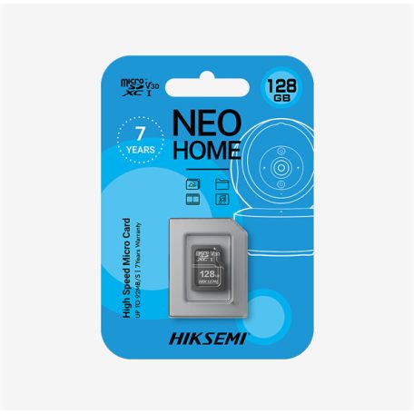 Hikvision HIKSEMI MicroSD kártya - NEO HOME 16GB microSDHC™, Class 10 and UHS-I, TLC (adapter nélkül)