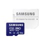   Samsung MicroSD kártya - 128GB MB-MD128SA/EU (PRO PLUS, R180/W130, adapter, 128GB)