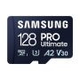   Samsung MicroSD kártya - 128GB MB-MY128SA/WW (PRO Ultimate, Class10, R200/W130, adapter, 128GB)