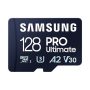   Samsung MicroSD kártya - 128GB MB-MY128SB/WW (PRO Ultimate kártyaolvasóval, Class10, R200/W130, 128GB)