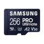   Samsung MicroSD kártya - 256GB MB-MY256SA/WW (PRO Ultimate, Class10, R200/W130, adapter, 256GB)