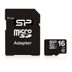   Silicon Power MicroSD kártya - 16GB microSDHC Class10 + adapter