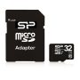   Silicon Power MicroSD kártya - 32GB microSDHC Class10 + adapter