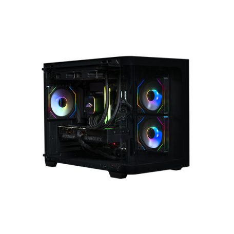 SHARK GAMING PC - RGBeast Mini R500 (Wave mini, R5-7600X, RX9060XT 16G , 1TB NVMe , 16GB  , watercooler, Windows 11 h)