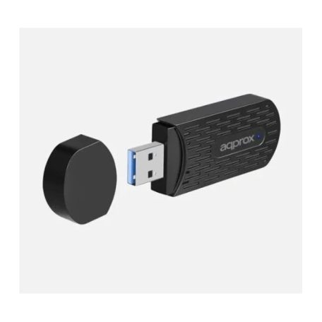 APPROX Hálózati Adapter - USB, nano, 1800 Mbps, Wi-Fi6, Wireless 802.11 b/g/n/ac/ax
