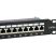 Equip Patch panel - 326625 (24 port, Cat6A, 1U, árnyékolt, fekete)