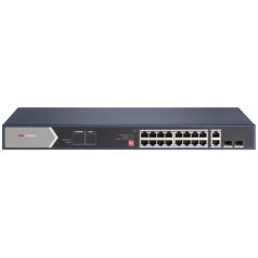   Hikvision Switch PoE - DS-3E0520HP-E (16 port 1000Mbps, 225W, 2xRJ45 1000Mbps, 2xSFP 1000Mbps)