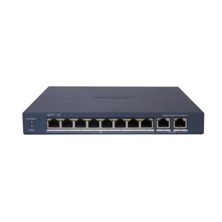 Hikvision Switch PoE - DS-3E1510P-EIV2 (8 port 1000Mbps, 110W, 2xRJ45 1000Mbps)