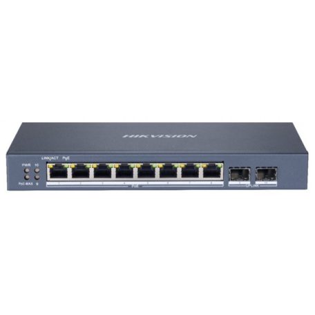 Hikvision Switch PoE - DS-3E1510P-SI (8 port 1000Mbps, 110W, 2xSFP 1000Mbps)