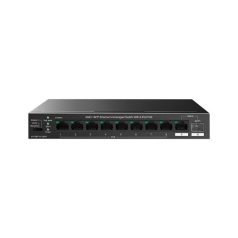   IP-COM Switch PoE - G1110PF-8-120W (9x1Gbps; 1x SFP; 8x af/at PoE port; 110W, 20Gbps)