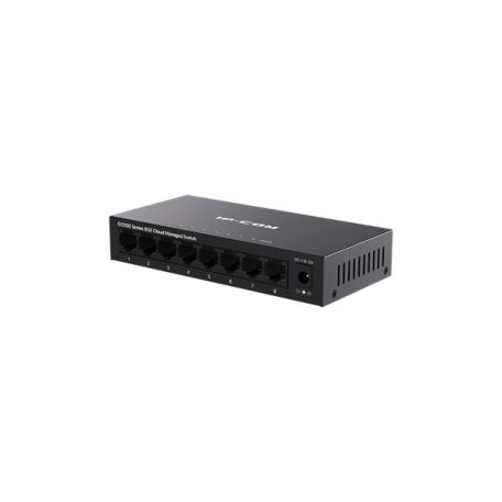 IP-COM Switch Menedzselhető - G2208D (8x1Gbps; 16Gbps)