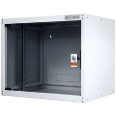   Legrand Rackszekrény - 19" fali kivitel (16U, 805x600x600, szürke,egyrekeszes, üvegajtós, készre szerelt, max.65 kg)