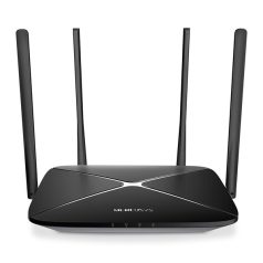  Mercusys Router WiFi AC1300 - AC12G (400Mbps 2,4GHz + 867Mbps 5GHz; 4port 1Gbps, WPA3)