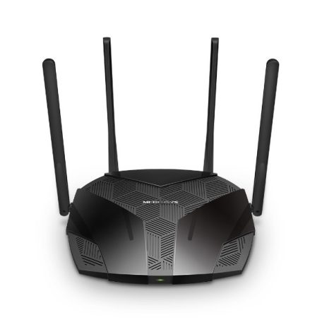 Mercusys Router WiFi AX1800 - MR70X (574Mbps 2,4GHz + 1201Mbps 5GHz; 4port 1Gbps, WPA3; MU-MIMO; OFDMA)