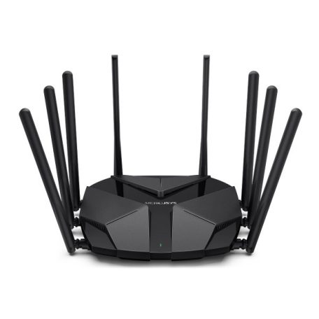 Mercusys Router WiFi AX6000 - MR90X (1148Mbps 2,4GHz + 4804Mbps 5GHz; 1x 2,5Gbps +3x 1Gbps port, WPA3; 8x Antenna)