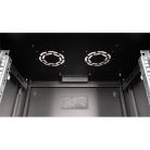 Equip Fali Rackszekrény - EPM-07-6045-B-CBAA (19", 7U, 600x450mm, előre szerelt, fekete)