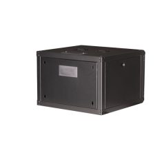   Equip Fali Rackszekrény - EPM-07-6060-B-CBAA (19", 7U, 600x600mm, előre szerelt, fekete)
