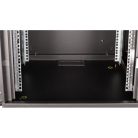 Equip Fali Rackszekrény - EPM-07-6060-B-CBAA (19", 7U, 600x600mm, előre szerelt, fekete)