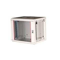   Equip Fali Rackszekrény - EPM-09-6045-G-CBAA (19", 9U, 600x450mm, előre szerelt, szürke)