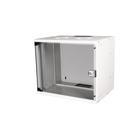 Equip Fali Rackszekrény - EWM-09-5440-G (19", 9U, 540x400mm, lapra szerelt, szürke)