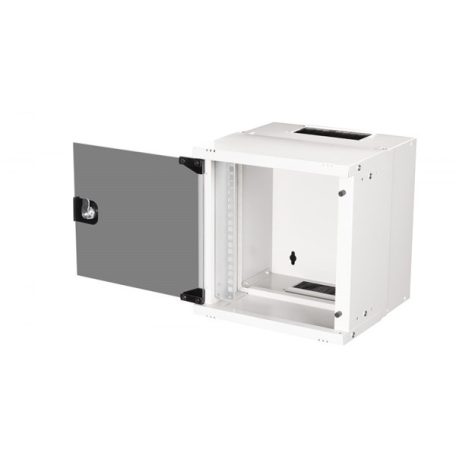 Equip Fali Rackszekrény - EWM-06-3030-G (10", 6U, 300x300mm, lapra szerelt, szürke)