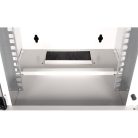 Equip Fali Rackszekrény - EWM-06-3030-G (10", 6U, 300x300mm, lapra szerelt, szürke)