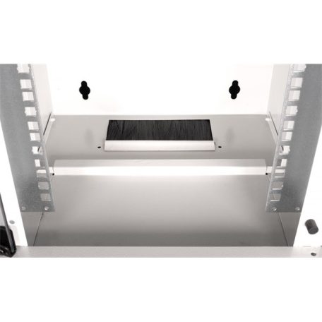 Equip Fali Rackszekrény - EWM-06-3030-G (10", 6U, 300x300mm, lapra szerelt, szürke)