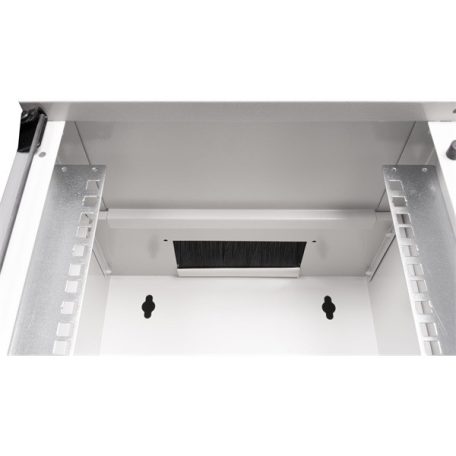 Equip Fali Rackszekrény - EWM-06-3030-G (10", 6U, 300x300mm, lapra szerelt, szürke)