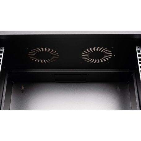 Equip Fali Rackszekrény - EWM-07-5440-B (19", 7U, 540x400mm, lapra szerelt, fekete)