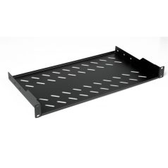   Equip Rackszekrény kiegészítő - EZFS-19-1-40-B (Fix polc, 19", 1U, Mélység: 250mm, fekete)