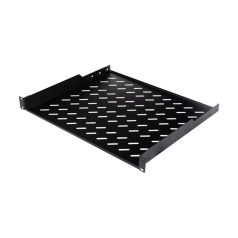   Equip Rackszekrény kiegészítő - EZFS-19-1-60-B (Fix polc, 19", 1U, Mélység: 400mm, fekete)