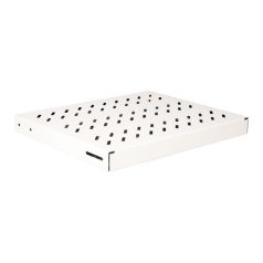  Equip Rackszekrény kiegészítő - EZVS-19-1-35-G (Fix polc, 19", 1U, Mélység: 350mm, szürke)