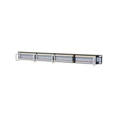   Manhattan Patch panel - CAT6 UTP patch panel, 24 portos, 1U, Fekete