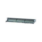 Manhattan Patch panel - CAT6 FTP árnyékolt patch panel, 24 portos, 1U,  Fekete
