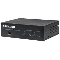   Manhattan Switch PoE - 8 port, 8db 1Gbps PoE+, rack, 802.3at/af, 60W